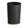 Склянка для зубних щіток Ardesto Minimalism ARHB3105BB 7.8х11.3 см чорний