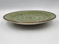 Тарілка десертна TULU spiral-green-20 20 см зелена