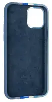 Силиконовый чехол для iPhone 11 Pro - Rainbow, Разноцветный / Синий