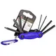 Мультитул West Biking YP0719243 Blue карманный набор инструментов для велосипеда