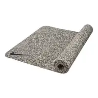 Коврик для йоги Nike MOVE YOGA MAT 4 MM OSFM песчаный, черный Уни 61х172см