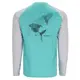 Реглан Simms Tech Tee Artist Series Tarpon/Sea Breeze/Sterling XXL (13533-2045-60 / 2241226)