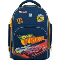 Набір рюкзак Kite + пенал + сумка для взуття SET_HW22-706M Hot Wheels
