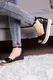 Женские босоножки Fashion Bacabs 2761 38 размер 24,5 см Черный