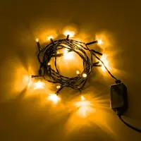 Електрична гірлянда YES Нитка 975046 2 м 20 LED тепло-біла