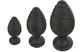 Набор анальных стимуляторов Boss Series - Silicone Anal Plugs Set (2,8 / 3,5 / 4,4 cm)