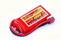 Акумулятор для радіокерованої моделі Dinogy Li-Pol 1000 мАч 7.4 В 68x35x14 мм T-Plug 30C