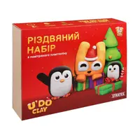 Набор для творчества Strateg U'DO Clay: Рождественский набор (31067)