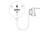 Модуль GPS Holybro M9N GPS (6pin 2nd GPS)