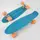 Скейт Пенни борд Best Board со светящимися PU колёсами Blue (99979)