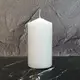 Свічка столова циліндр Bispol AURA Candles sw60/100-090 Білий