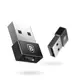 Адаптер-переходник Baseus USB 2.0 Male to Type-C Female 2.4A, Black (CATJQ-A01)