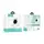 Вентилятор Hoco desktop circulating fan HX66 |5 Speed, 50dB, 2-7h|