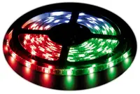Лента светодиодная в силиконе (влагозащищенная) RGB 5050 7 цветов 5 метров + блок питания
