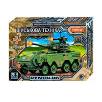 Конструктор Військова техніка Teko 903 БТР PATRIA AMV 269 деталей. Camouflage (150743)