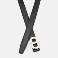 Жіночий ремінь шкіряний Borsa Leather Cv1zk-157bl-black