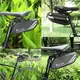 Сумка велосипедная West Biking 0707219 Black под седло с отражателями 0.7L