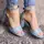 Женские босоножки Fashion Rafferty 2956 37 размер 24 см Голубой