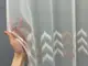 Тюль бамбук с вышивкой. Цвет молочный с пудровым. Код 1510т