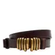 Женский кожаный ремень Borsa Leather Cv1zk-111br-brown