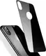 Защитное стекло Baseus для iPhone X на задню панель (Повреждена упаковка) - 0.3mm, Black (SGAPIPHX-BM01)