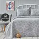 Покрывало с наволочками Nautica Home - Doris a.gri светло-серый 230*240