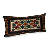 Подушка для дивана бархатная В стилі килимка 50×24 см (52BP_24S002)