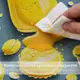 Ткань Панама хлопок IDEIA 180 см 235 гр/м2 с водоотталкивающей пропиткой, для скатертей, штор, декора лимонад