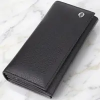 Жіночий вертикальний гаманець із натуральної шкіри ST Leather 23084 Чорний