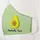 Маска защитная для лица Avocado love 22x11 см SMM_20S021