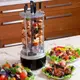 Электрошашлычница шашлычница Domotec BBQ на 6 шампуров 1000W