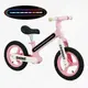 Велобег Corso Shine, нейлоновая рама со светом, надувные колеса 12". Pink (153736)