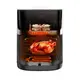 Аэрогриль мультипечь на 2 тэна Rotex Up&DownFry ROM-770-XL 2000 Вт 7.5 л серебристая