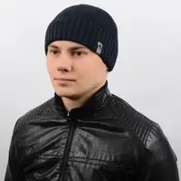 Шапка AL17057 темно-синий