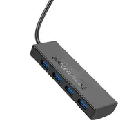 Переходник HOCO Easy safety 4-in-1 Adapter HB41 |USB to USB3.0x4||L=1.2M|