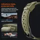 Чехол и ремешок Spigen для Apple Watch Ultra (49 mm) - Rugged Armor Pro 2 in 1, Vintage Khaki (ACS05915)