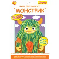 Аппликация из пряжи 1 Вересня Монстрик 954564 19,1х28,9 см