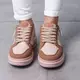 Кроссовки женские Fashion Highness 3513 41 размер 25,5 см Бежевый
