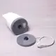Электрочайник белый с серым на 1.8 л Kamille KM-1715A