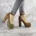 Туфли женские на каблуке Fashion Marigoal 2373 39 размер 25 см Коричневый