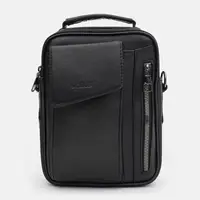 Чоловіча шкіряна сумка Ricco Grande T1telegonlu-black