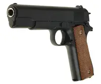 G13 Страйкбольный пістолет Galaxy Colt M1911 Classic метал пластик з кульками чорний