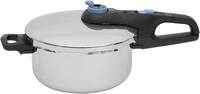 Скороварка з паровим кошиком Tefal Secure Trendy P2580402 4 л 15.5 см срібляста