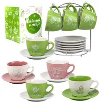 Набор чайный 13 предметов на стойке Tea time SNT 3629-07