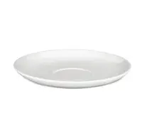 Набор из 4 блюдец Alessi All-Time 15 см белый
