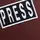 Шеврон на липучке для журналистов Пресса Press 5х9 см вышитый патч нашивка для работников медиа и СМИ