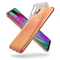 Чехол Spigen для Samsung Galaxy A40 Liquid Crystal Glitter, Crystal Quartz (618CS26442)