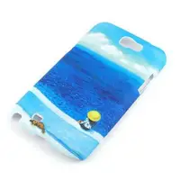 Пластиковый чехол Jimmy Spa Samsung голубой Note2 61906