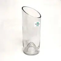 Ваза скляна Mazhura Vine MZ-710797 20х7 см