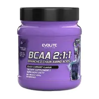 Аминокислота BCAA Evolite Nutrition BCAA 2:1:1, 400 грамм Черная смородина